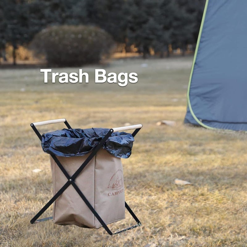 TRIPTIPS Biodegradable Portable Toilet Bags 8 Gallon｜40 Count Camping Toilet Bags for Portable Potty,Leak-Proof 100% Compostable Toilet Bags 5 Gallon Bucket，Toilet Waste Bags for Outdoors - Image 5
